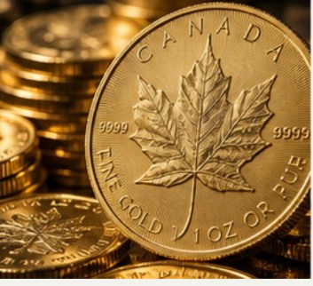 Canadian Gold Maple Leaf coin